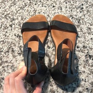 Gentle souls break even leather sandals